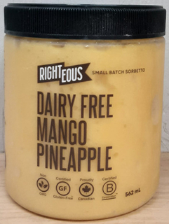 Righteuous - Mango Pineapple Sorbet